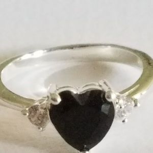 Silver plated ring